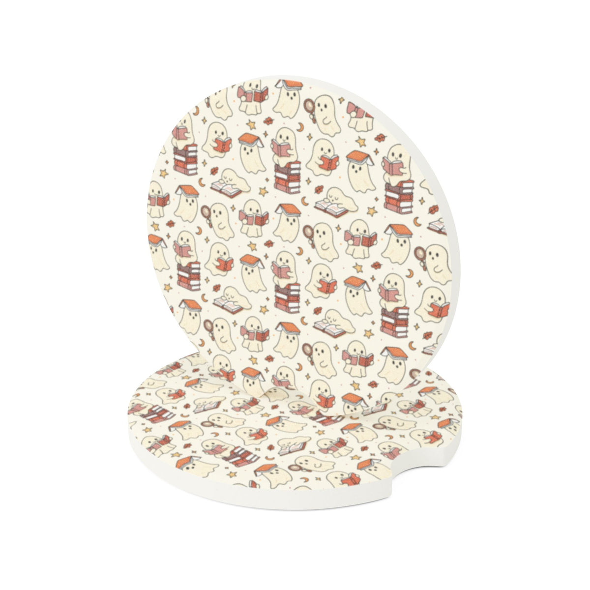 Ghoul Book Club Car Coaster