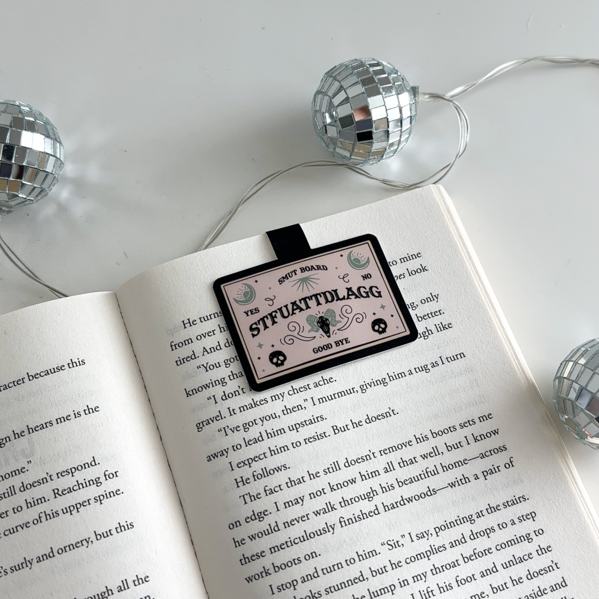 Smut STFUATTDLAGG Magnetic Bookmark