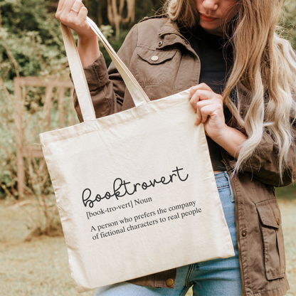 Booktrovert Tote Bag