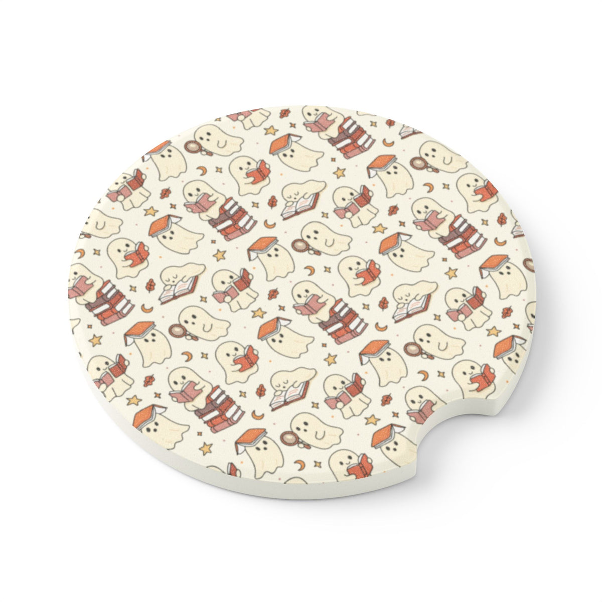 Ghoul Book Club Car Coaster