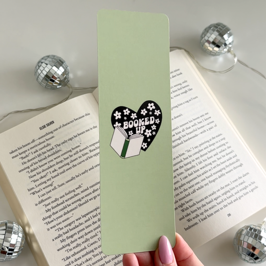 Booked Up Cardstock Bookmark