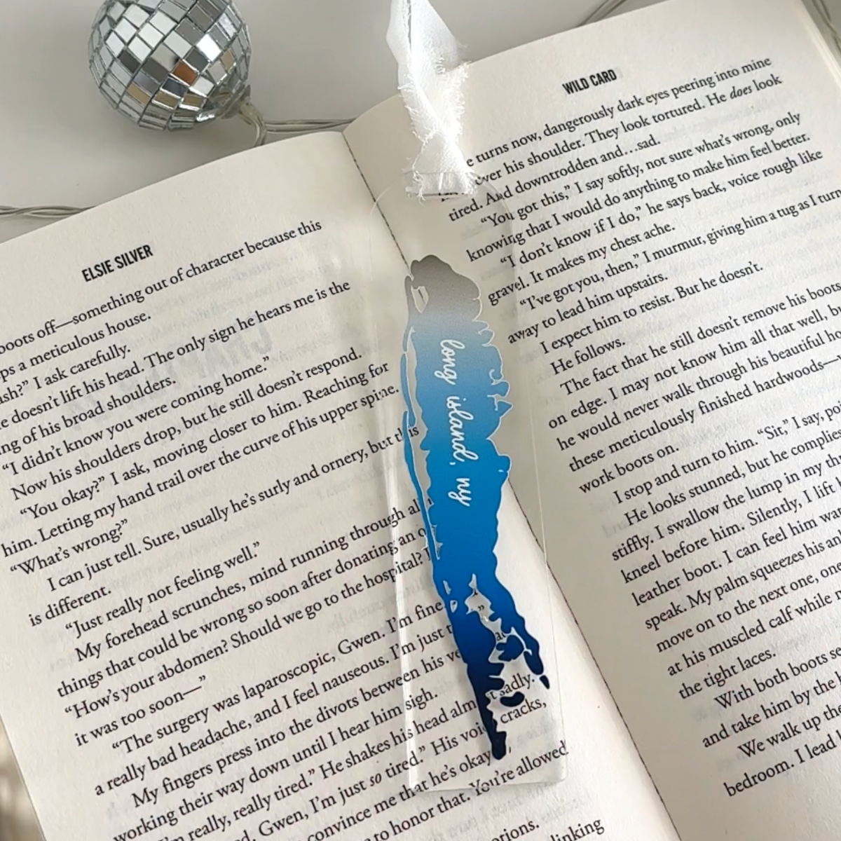 Long Island Acrylic Bookmark