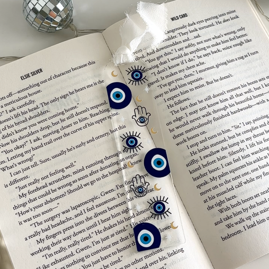 Evil Eye Acrylic Bookmark
