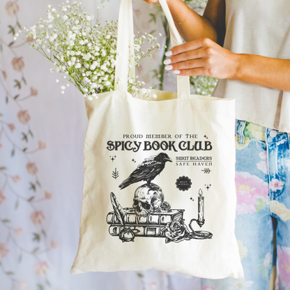 Spicy Book Club Tote Bag