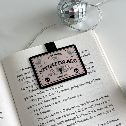 Smut STFUATTDLAGG Magnetic Bookmark