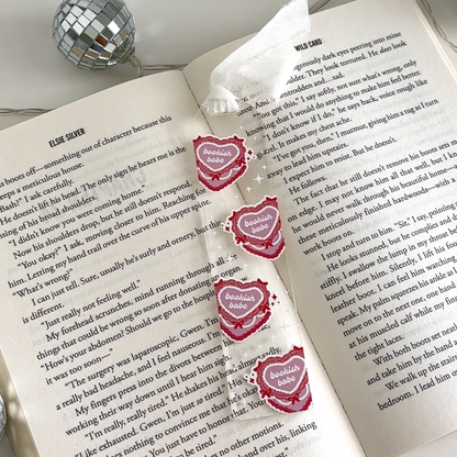 Bookish Babe Acrylic Bookmark