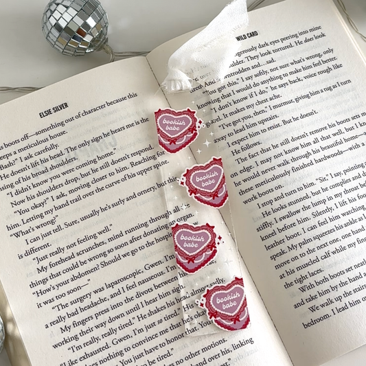 Bookish Babe Acrylic Bookmark