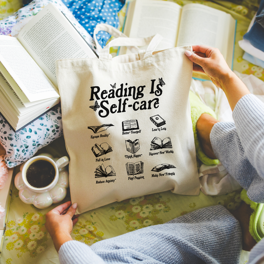 Reading Is Self Care Tote Bag