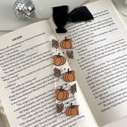 Halloween Pumpkin Acrylic Bookmark
