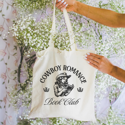 Cowboy Romance Tote Bag