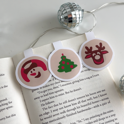 Holiday Sugar Cookie Magnetic Bookmarks