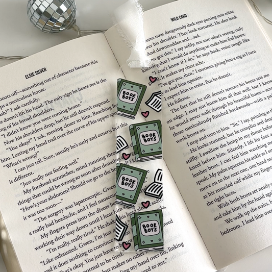 Book Boys Acrylic Bookmark