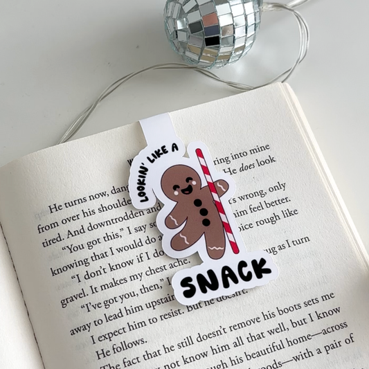 Gingerbread Man Magnetic Bookmark