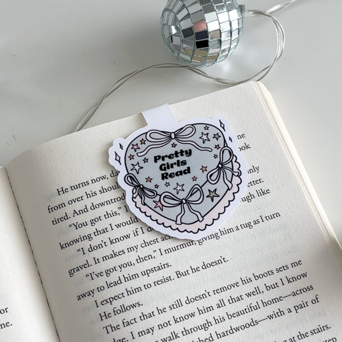 Pretty Girls Read Magnetic Bookmark