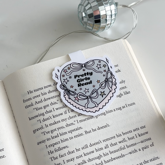 Pretty Girls Read Magnetic Bookmark