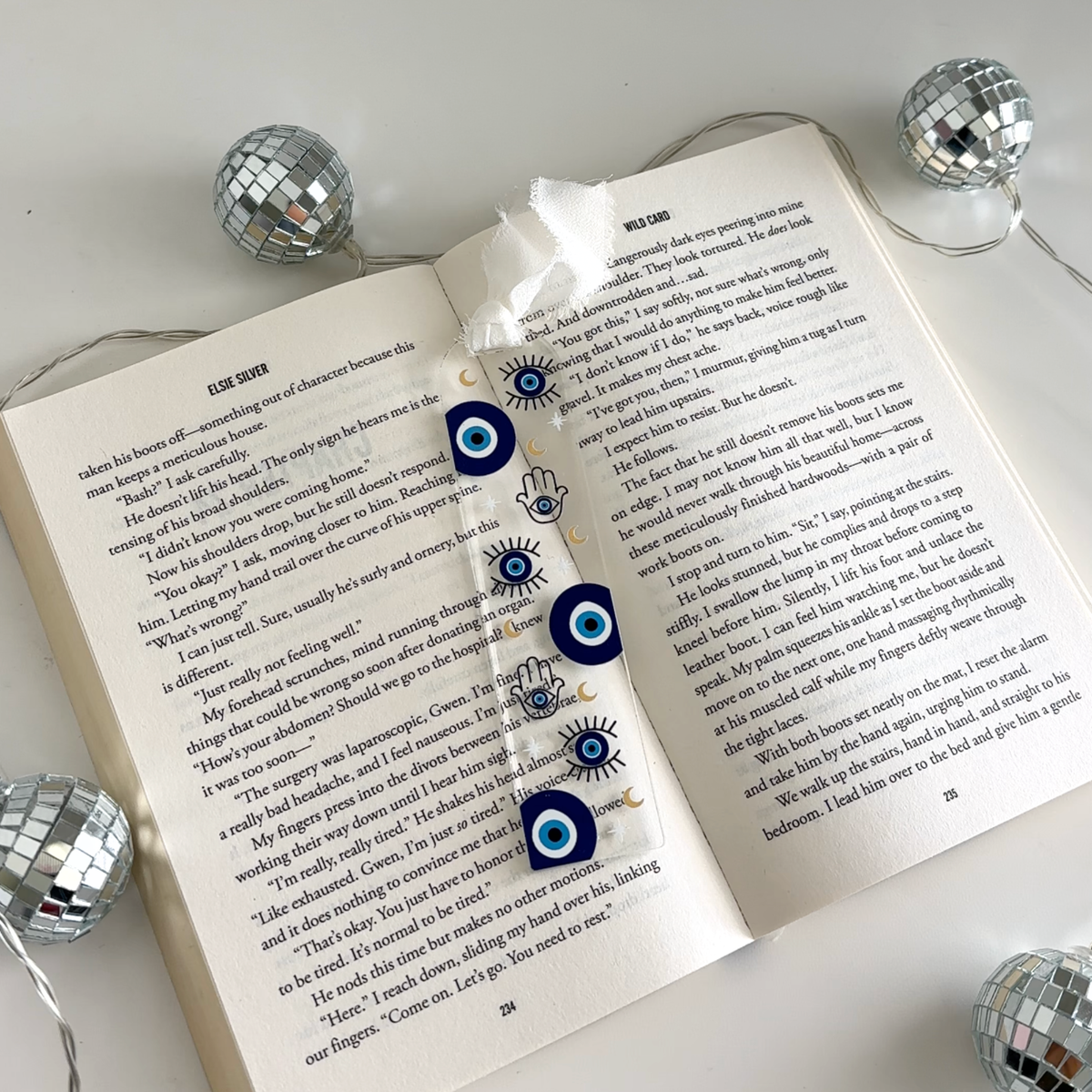 Evil Eye Acrylic Bookmark