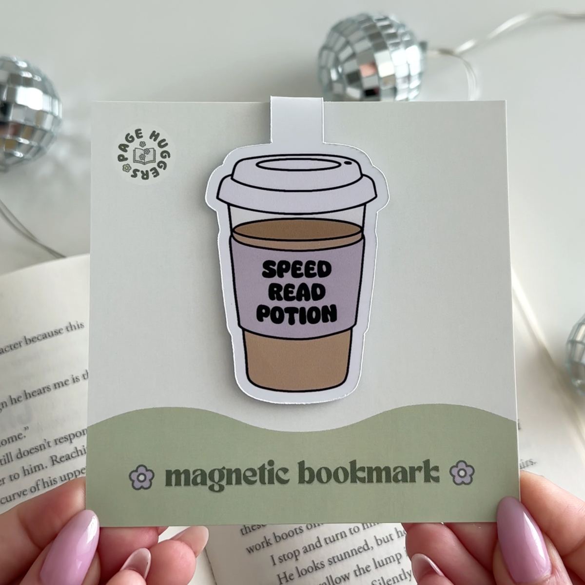 Speed Read Potion Magnetic Bookmark