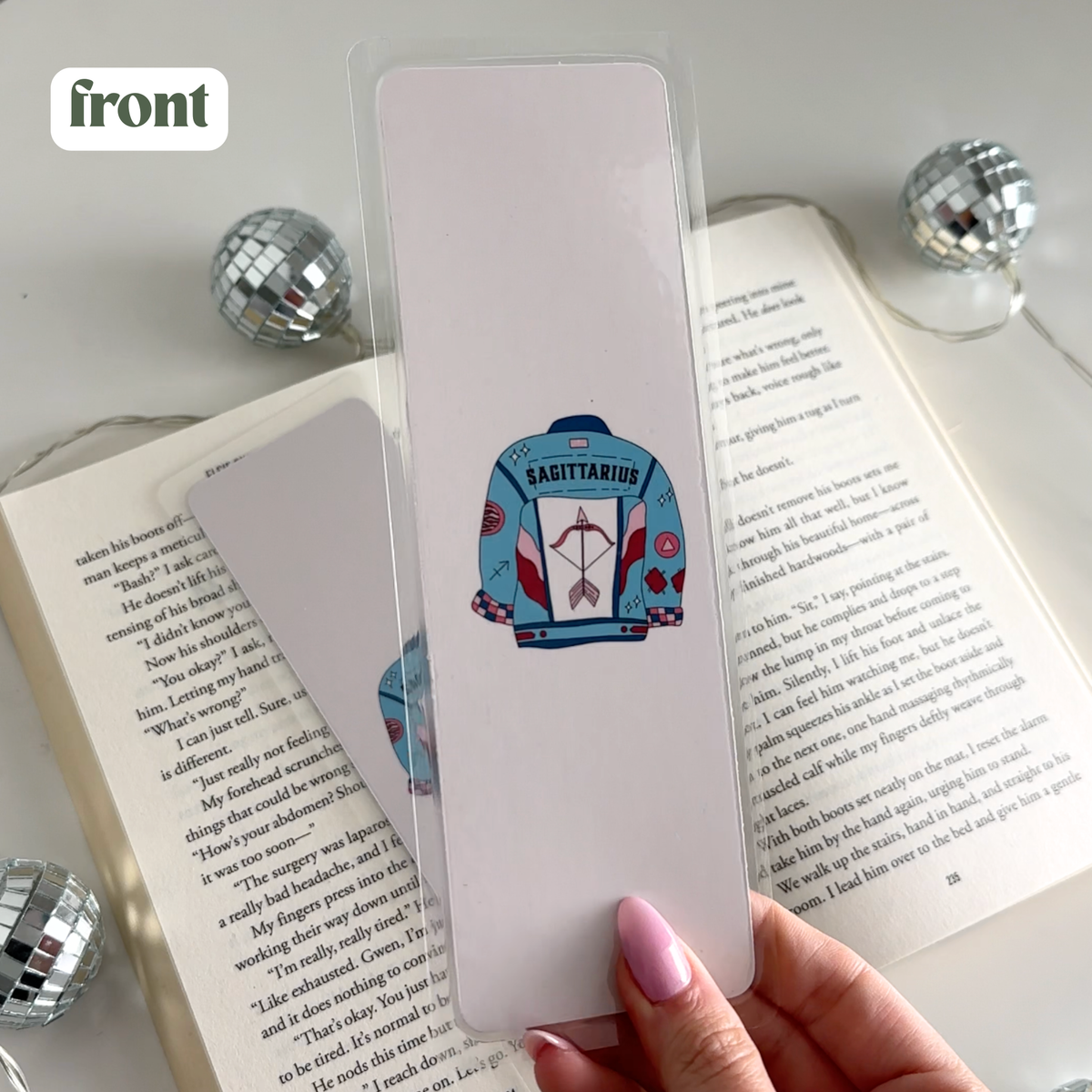 Sagittarius Laminated Bookmark