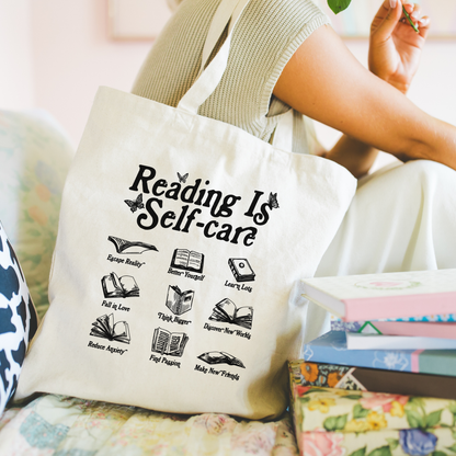 Reading Is Self Care Tote Bag