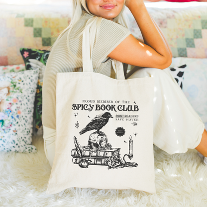 Spicy Book Club Tote Bag