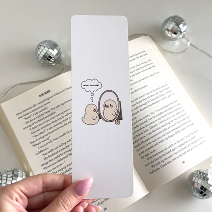 Cute Duck Cardstock Bookmark