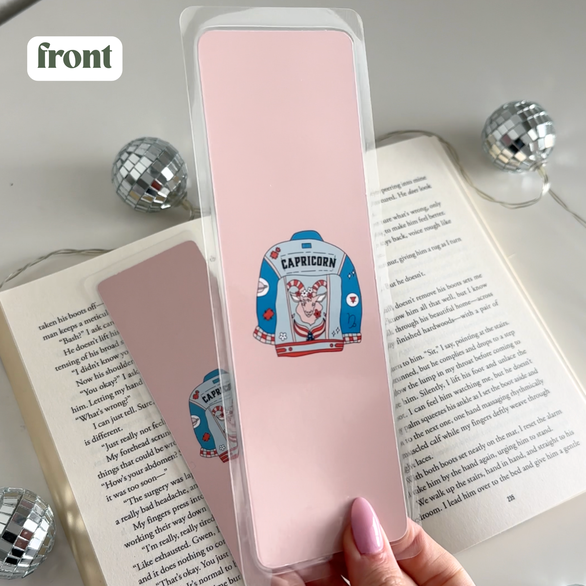 Capricorn Laminated Bookmark