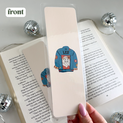 Leo Laminated Bookmark