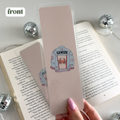 Cancer Laminated Bookmark