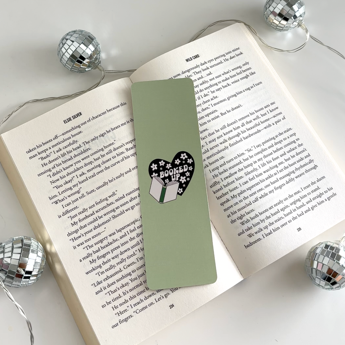 Booked Up Cardstock Bookmark