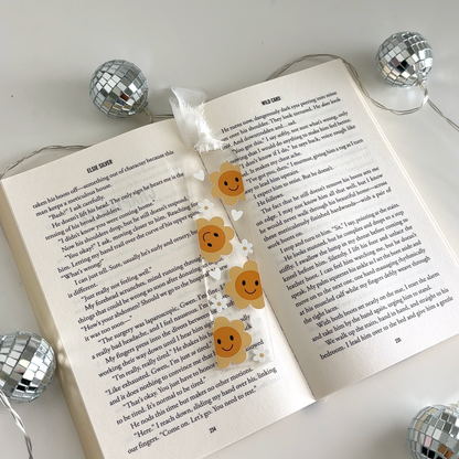 Daisy Smiley Acrylic Bookmark