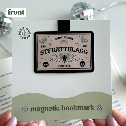 Smut STFUATTDLAGG Magnetic Bookmark