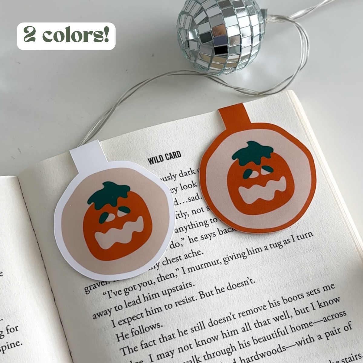 Halloween Sugar Cookie Magnetic Bookmarks