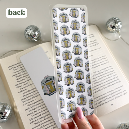 Gemini Laminated Bookmark