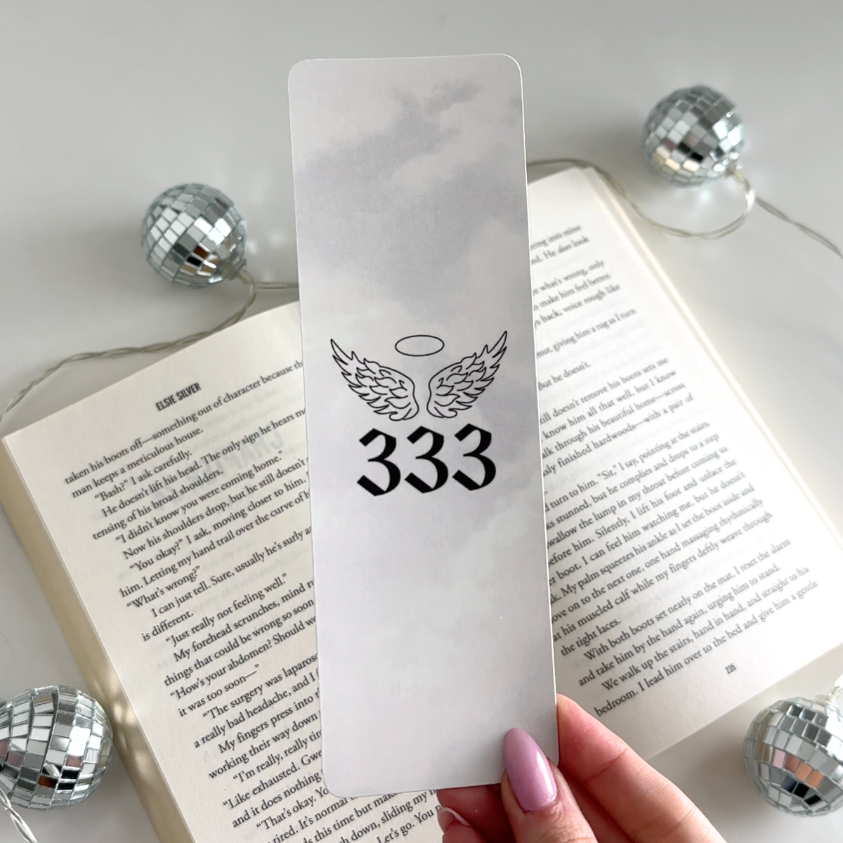 Angel Numbers Cardstock Bookmarks