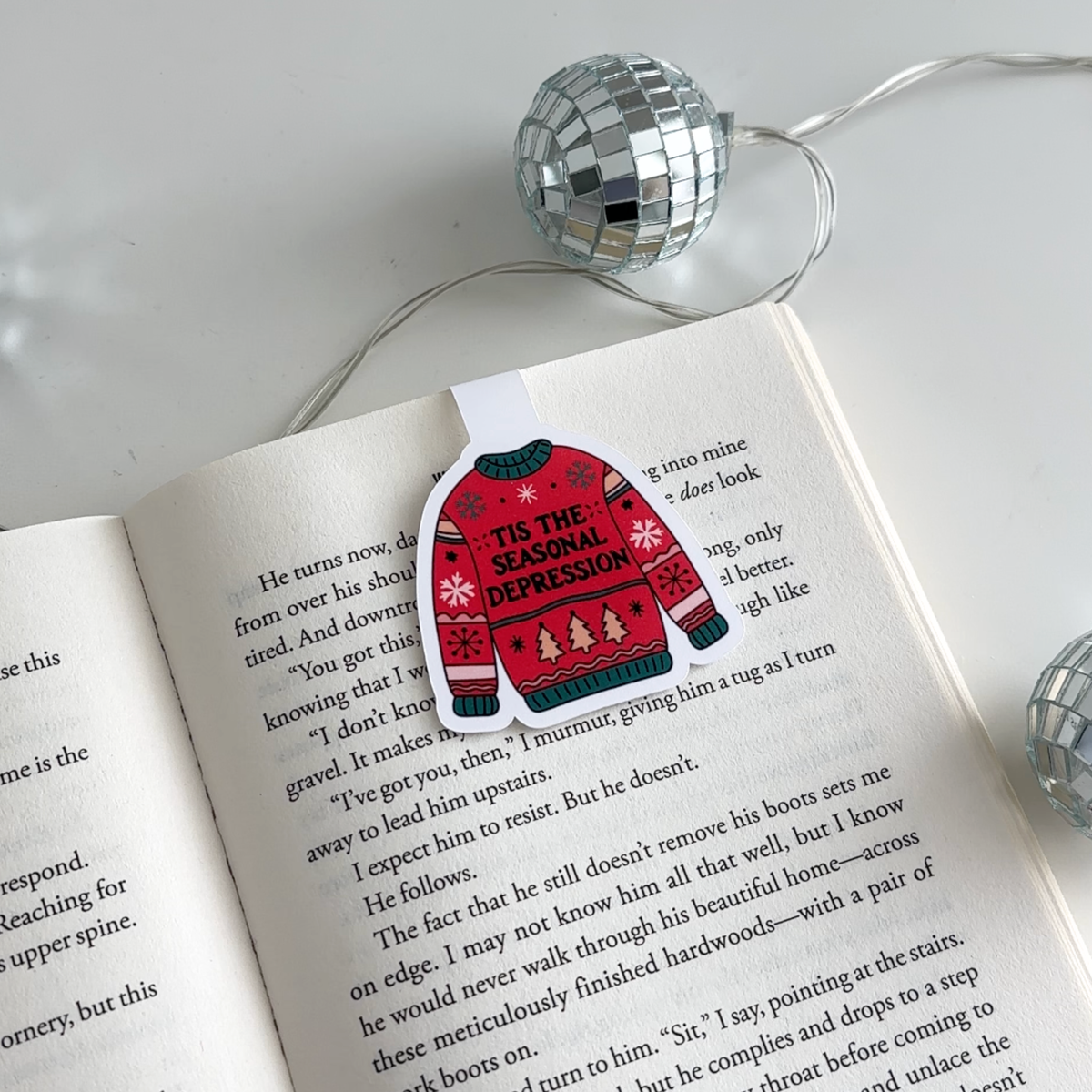 Tis The Seasonal Depression Magnetic Bookmark