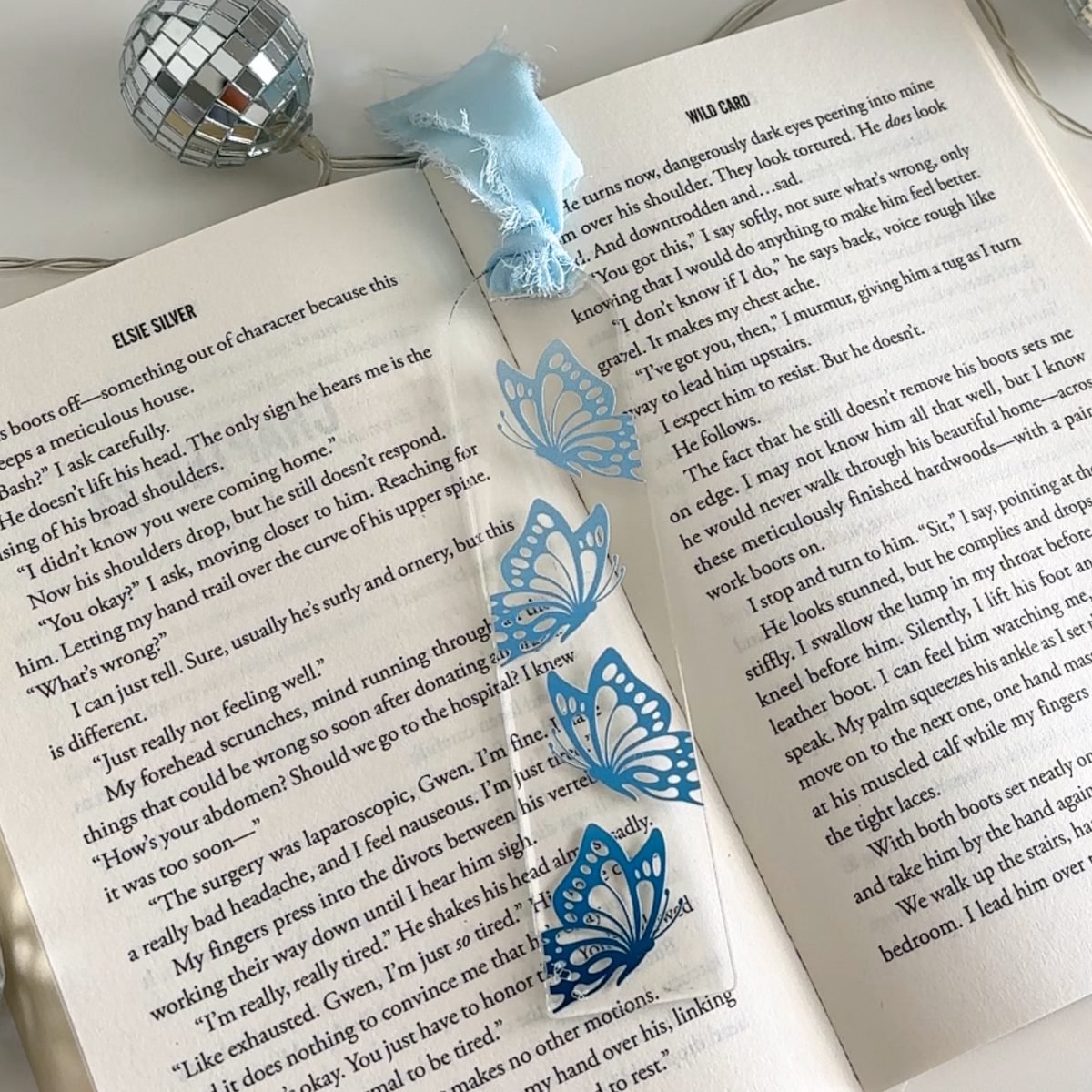 Butterfly Acrylic Bookmarks