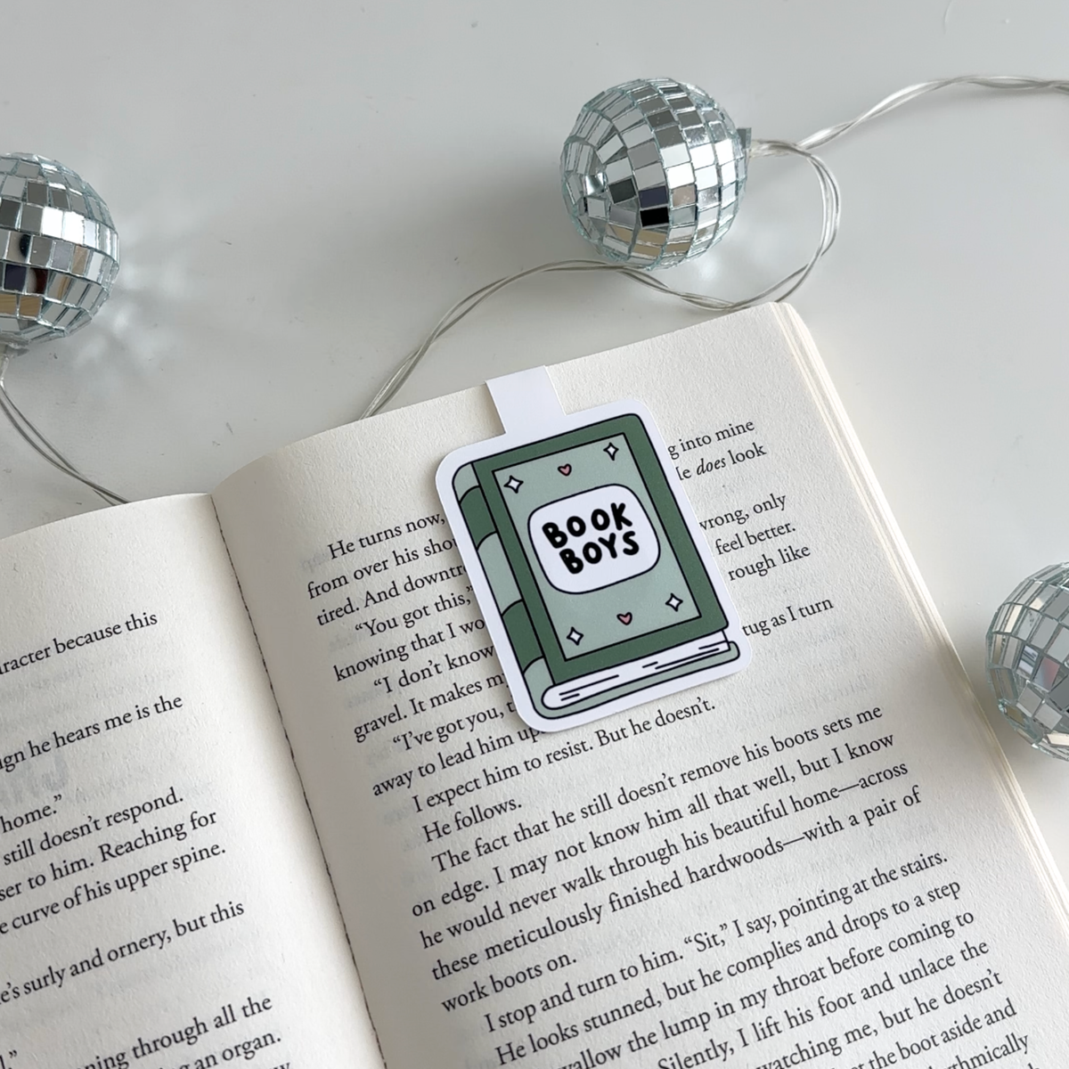 Book Boys Magnetic Bookmark