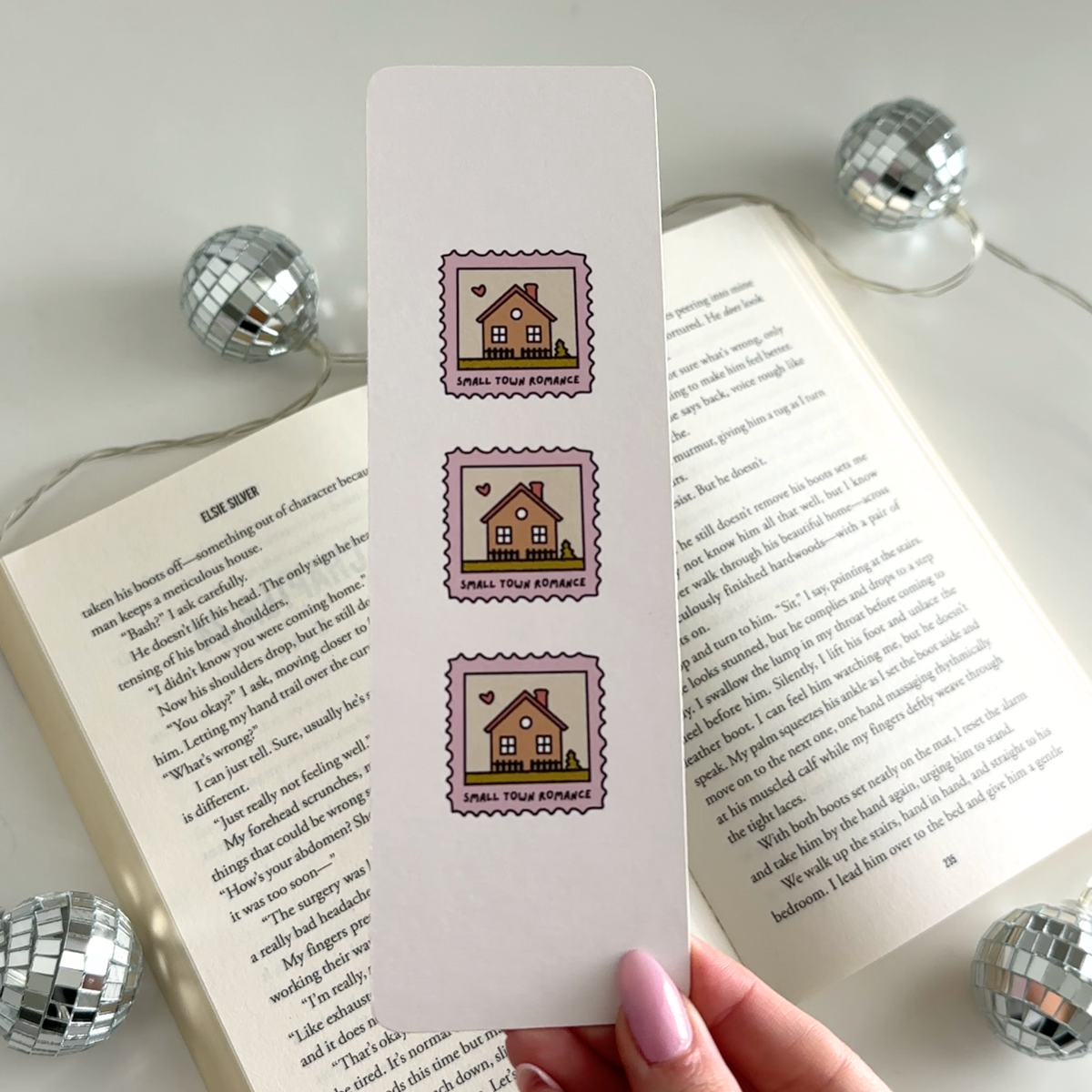 Book Trope Stamp Cardstock Bookmarks
