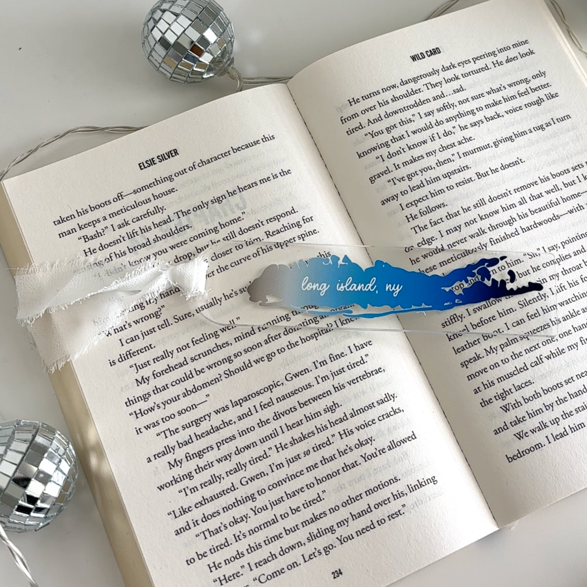 Long Island Acrylic Bookmark