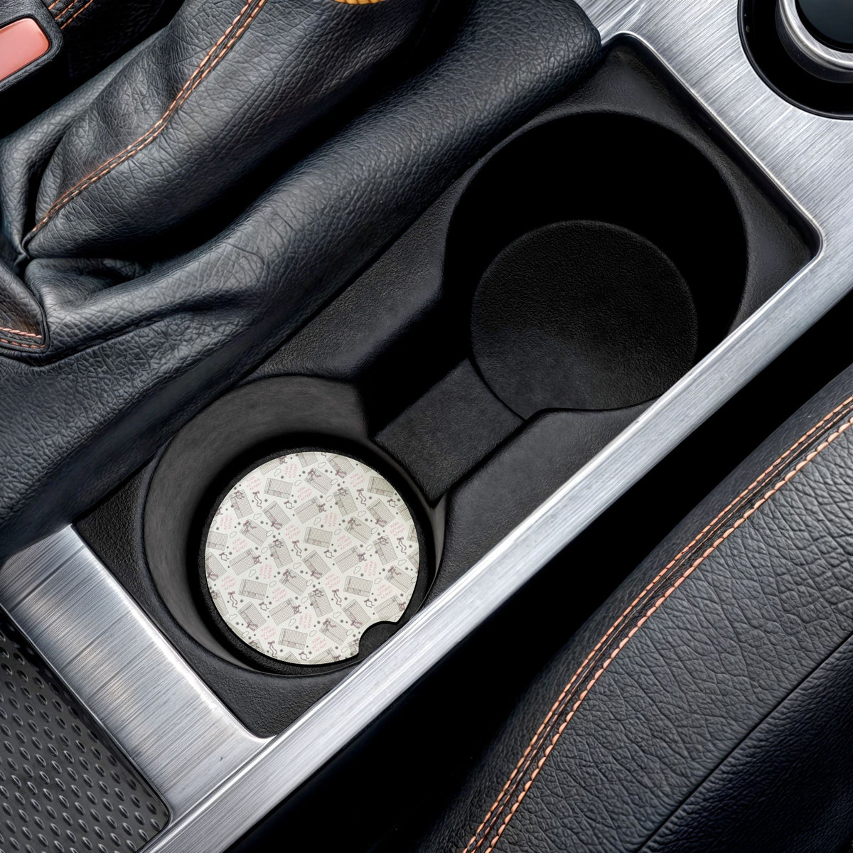 Read, Return, Repeat Car Coaster