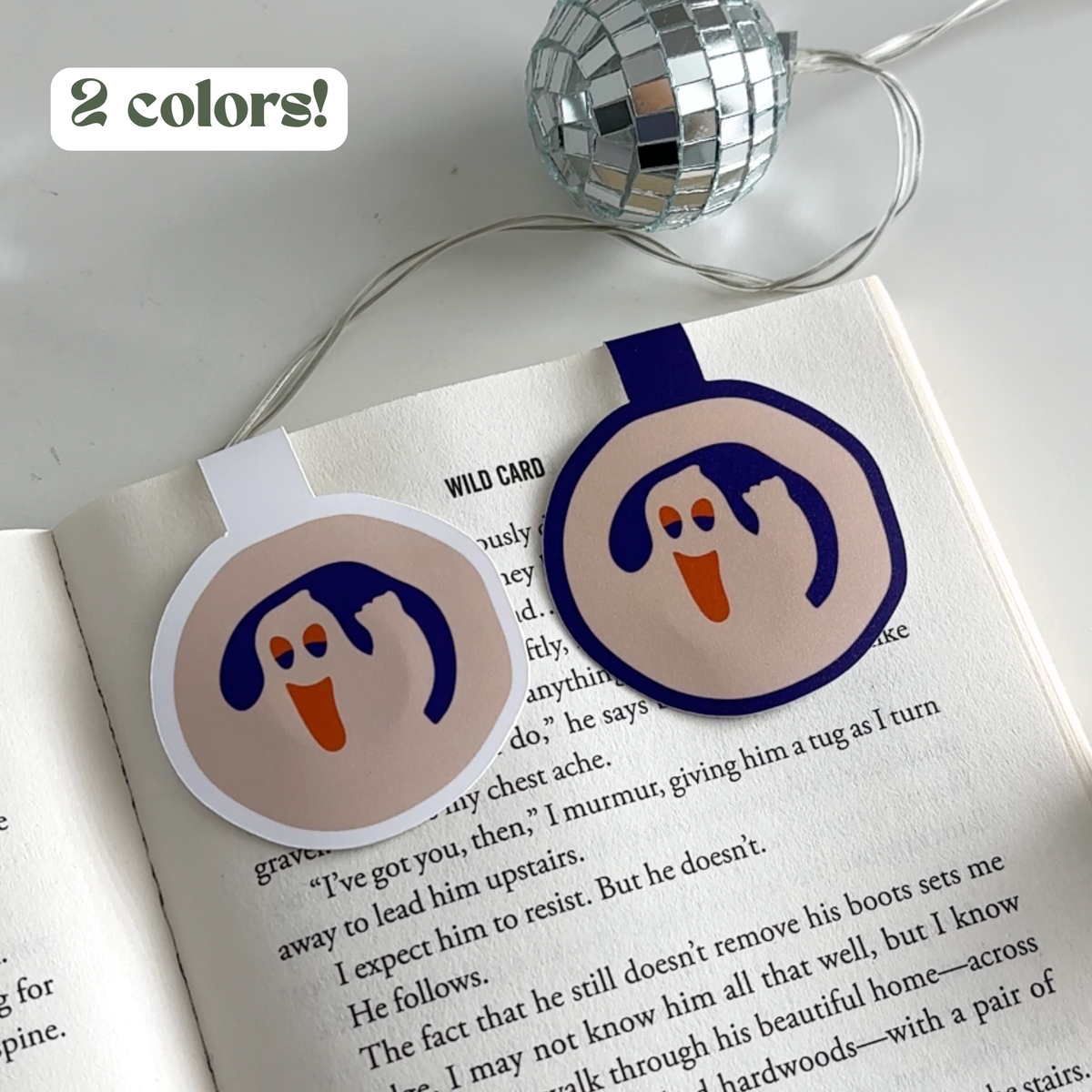 Halloween Sugar Cookie Magnetic Bookmarks