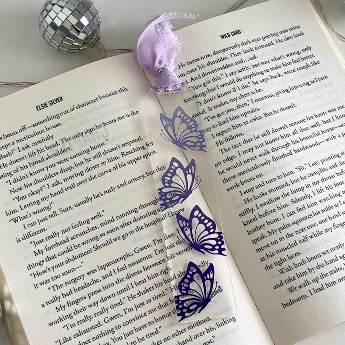 Butterfly Acrylic Bookmarks