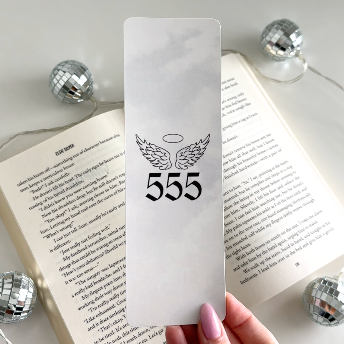 Angel Numbers Cardstock Bookmarks
