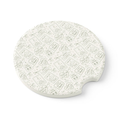 Book Tropes Car Coaster