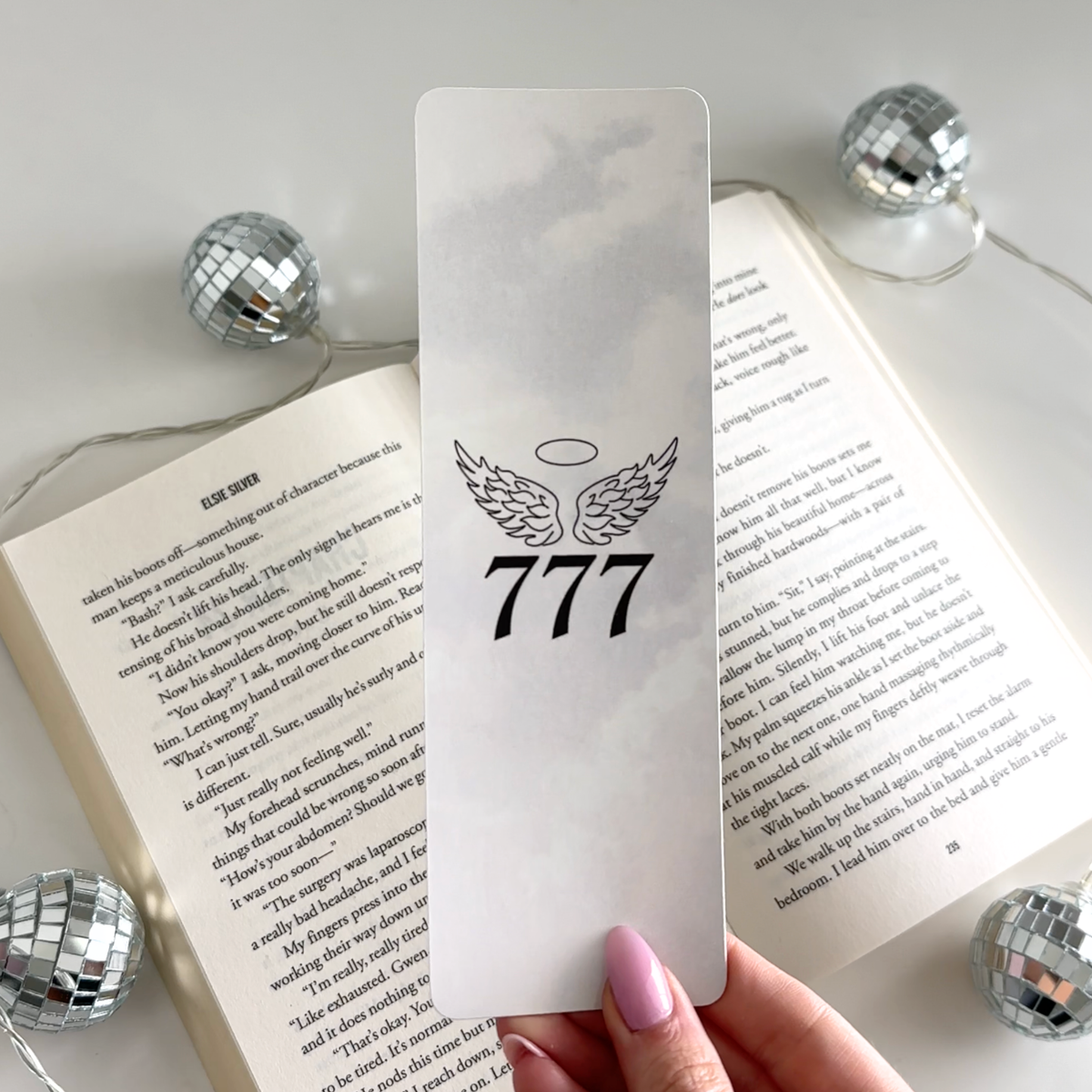 Angel Numbers Cardstock Bookmarks