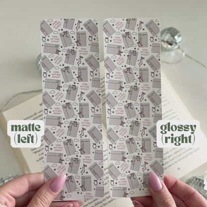 Read Return Repeat Cardstock Bookmark