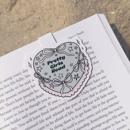 Pretty Girls Read Magnetic Bookmark